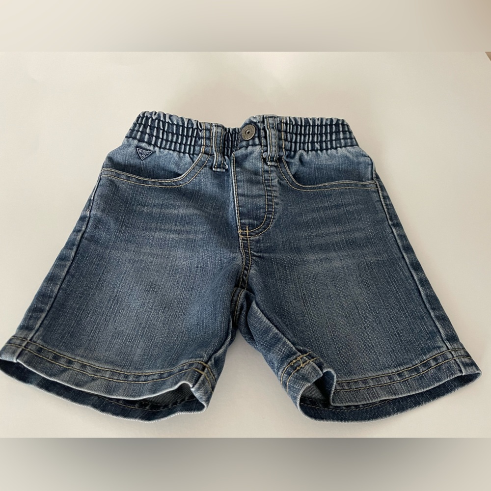 GUESS Kids Denim  Blue Shorts Size:18M